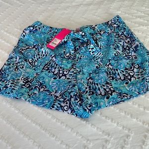 Lilly Pulitzer Mylee Tie Front Short- size 8